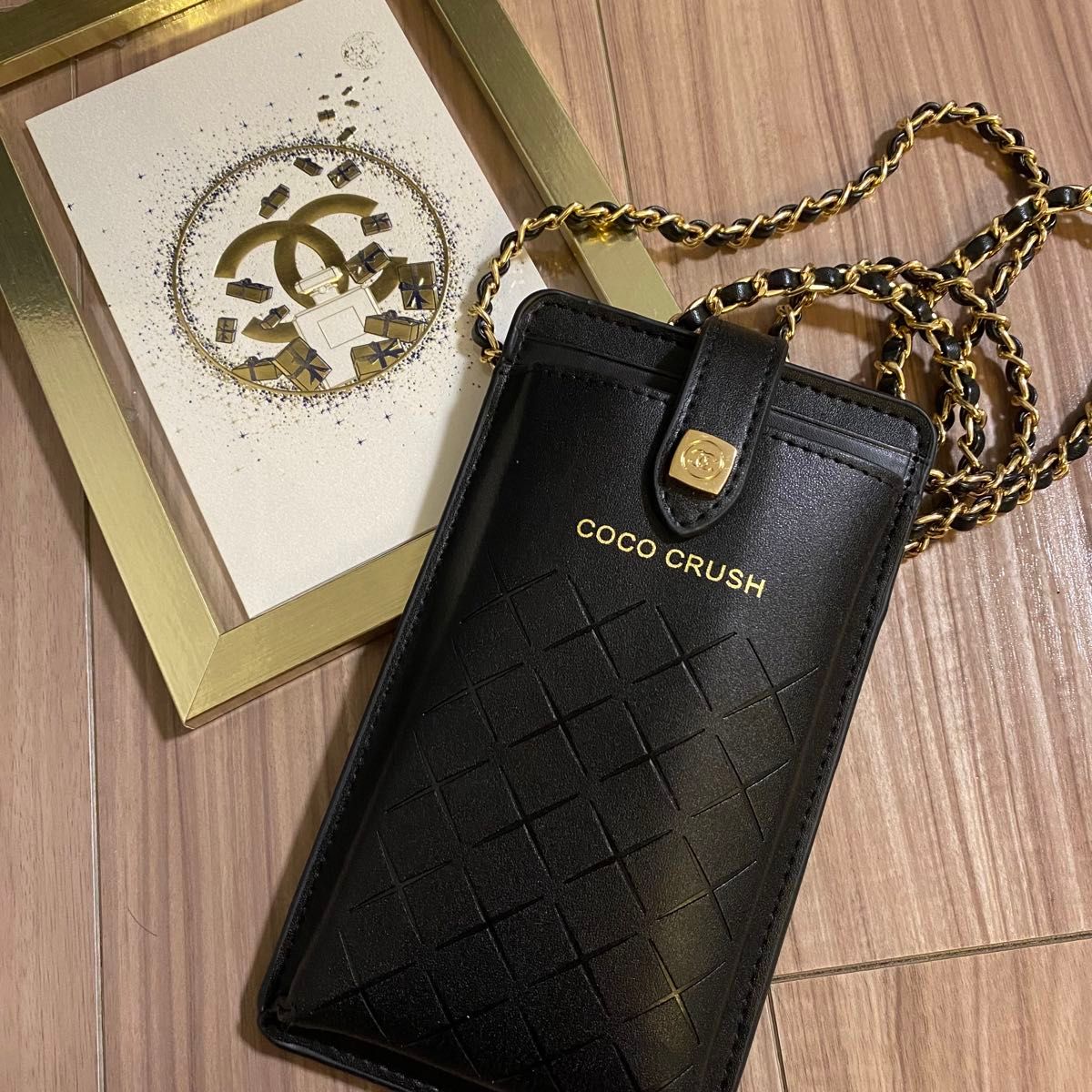 新品 CHANEL シャネル 携帯ケース チェーン ストラップ 新品 CHANEL シャネル 携帯ケース チェーン ストラップ