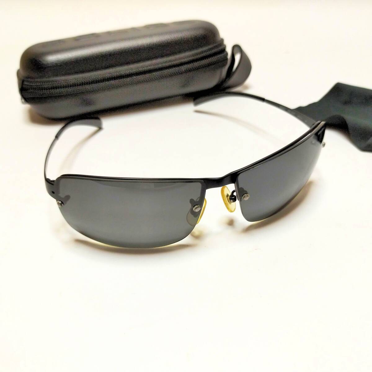 POLICE( Police ) солнцезащитные очки s8600J 531P поляризованный свет черный линзы с футляром *FH