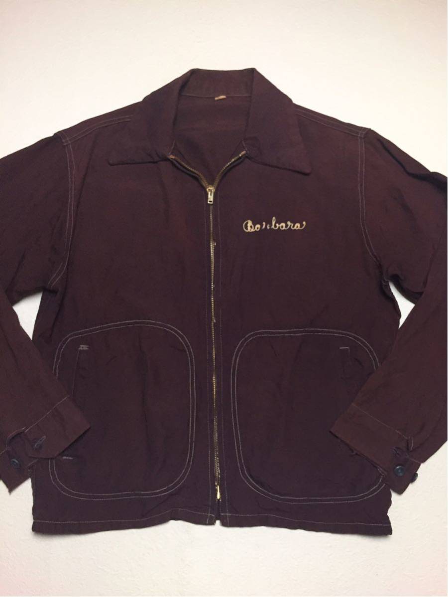 ◇ VINTAGE ◇ 40s ビンテージ KWIK 片ツメ ピンロック zip コの字留め