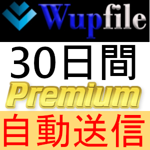 【自動送信】Wupfile プレミアムクーポン 30日間 完全サポート [最短1分発送]の画像1