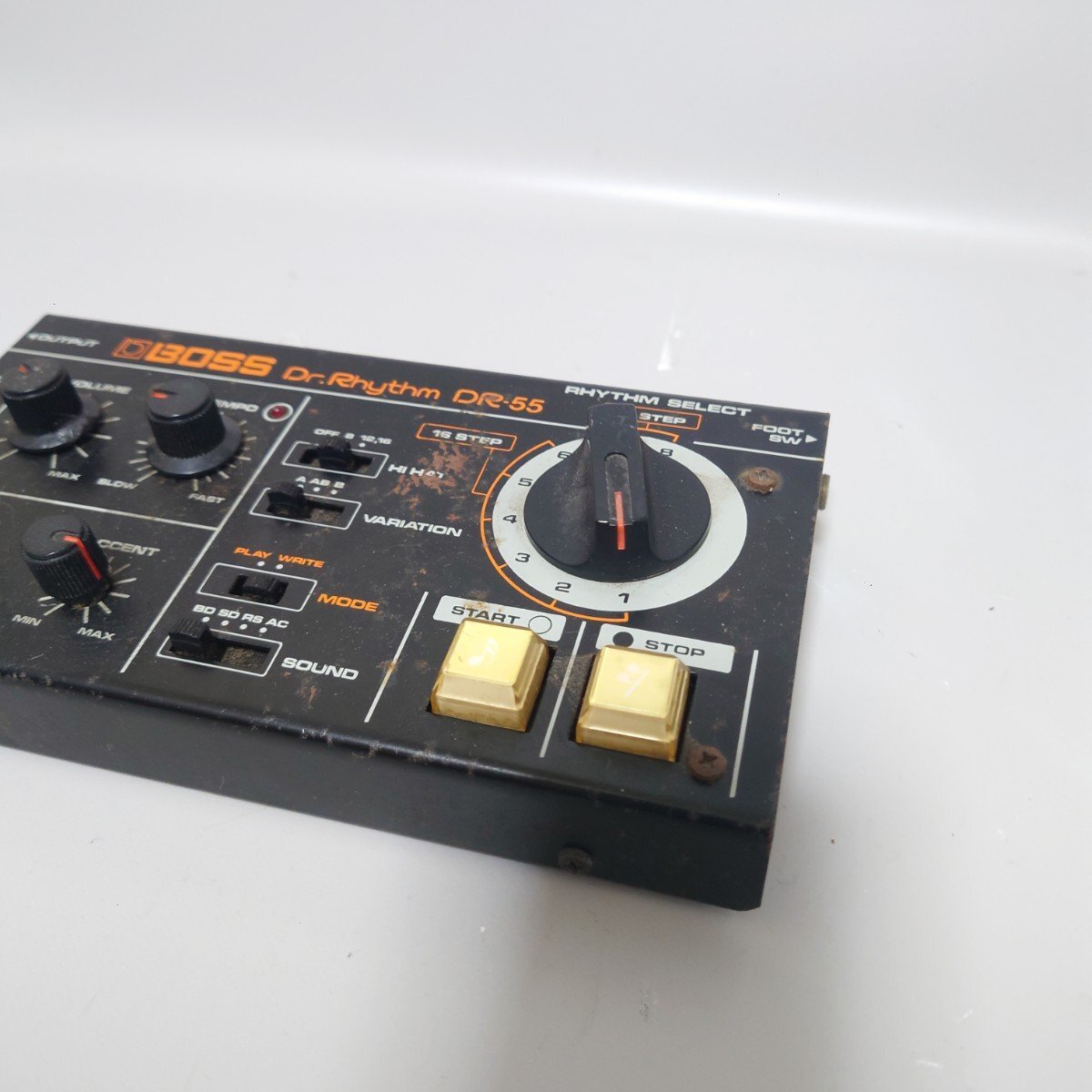 BOSS DR-55 Dr.Rhythm ドクターリズム リズムマシン 動作不明品の画像6