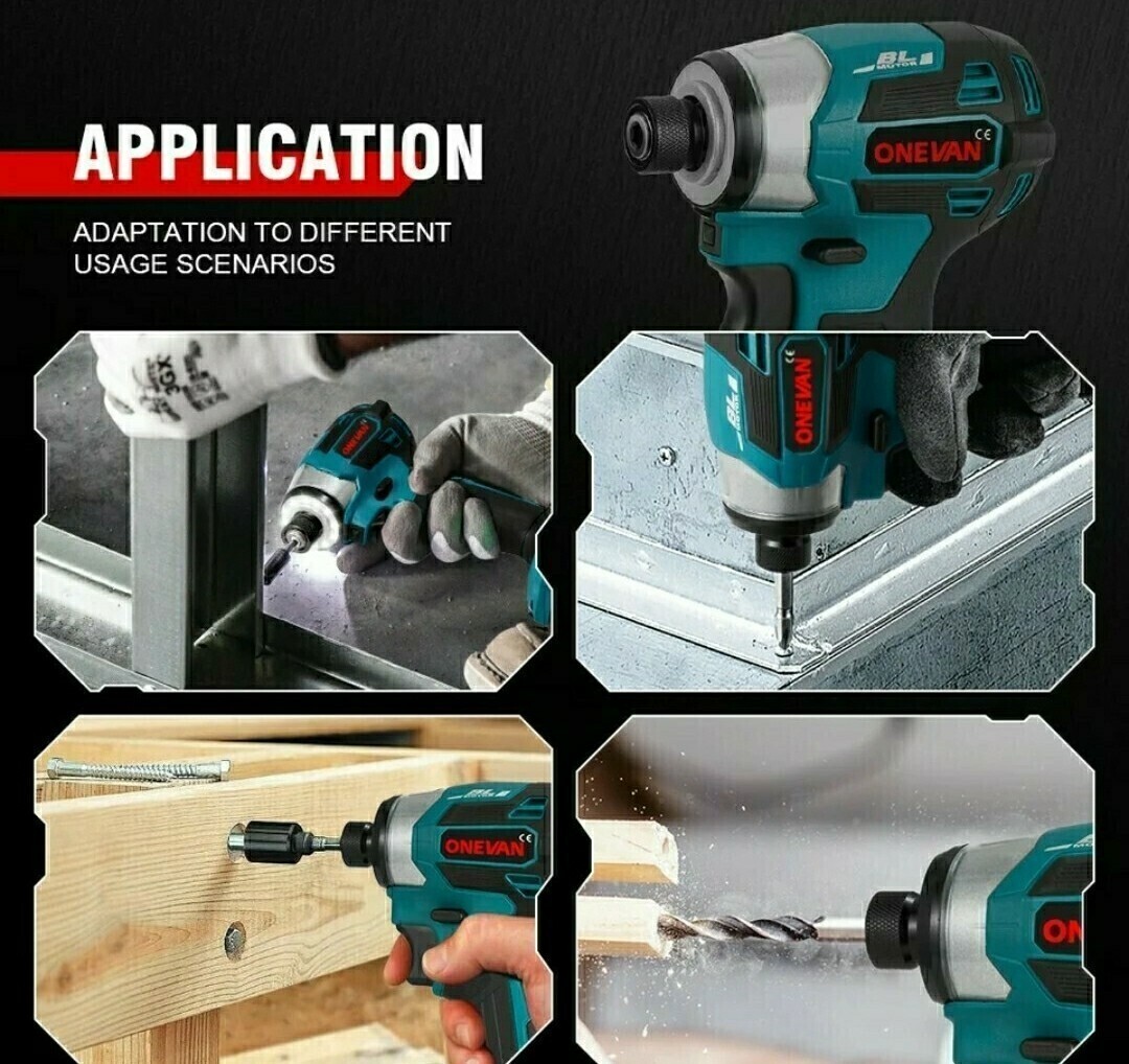 [ new model BL model ] new model impact driver light weight Power Up 600n.m 7200RPM 18v Makita 173 interchangeable makita battery ×1 piece charger free shipping 