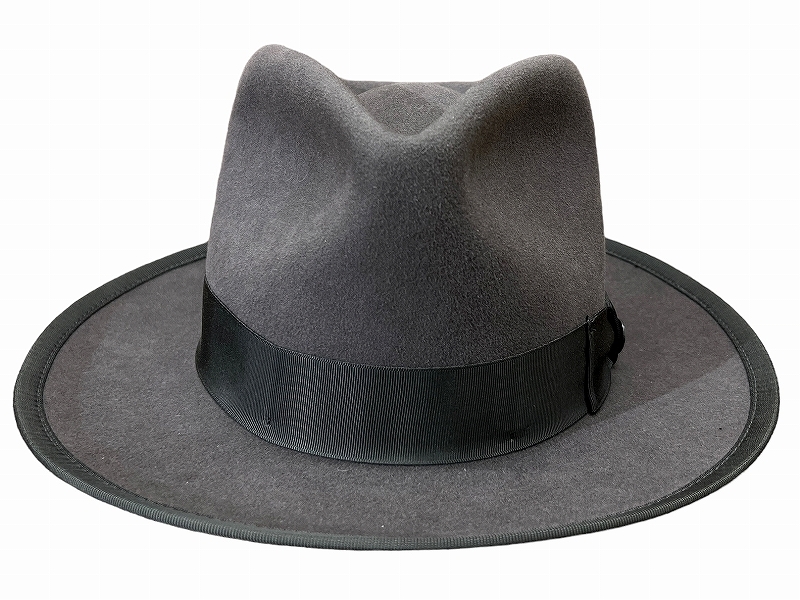 ■ 使用感の少ない美品 USA製 STETSON ステットソン 日本限定 WHIPPET Medalist ST165 中折れ ウール ハット ウィペット メダリスト 59cmの画像2