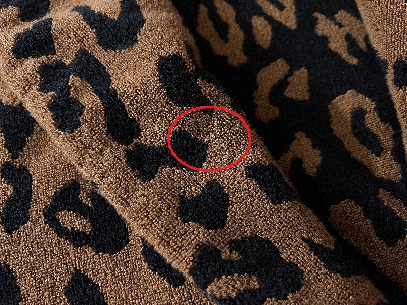  бесплатная доставка обычная цена 75,900 иен произведена чистка прекрасный товар WACKOMARIA Wacko Maria 22ss LEOPARD GOWN COAT 22SS-WMO-CO01 мясо толщина Leopard свободная домашняя одежда пальто M
