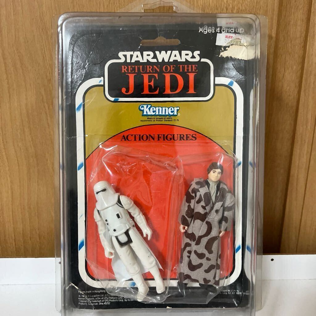 オールドケナー ROTJ ２パック ハン・ソロ ホス・ストームトルーパー スノートルーパー スターウォーズ 未開封品の画像1