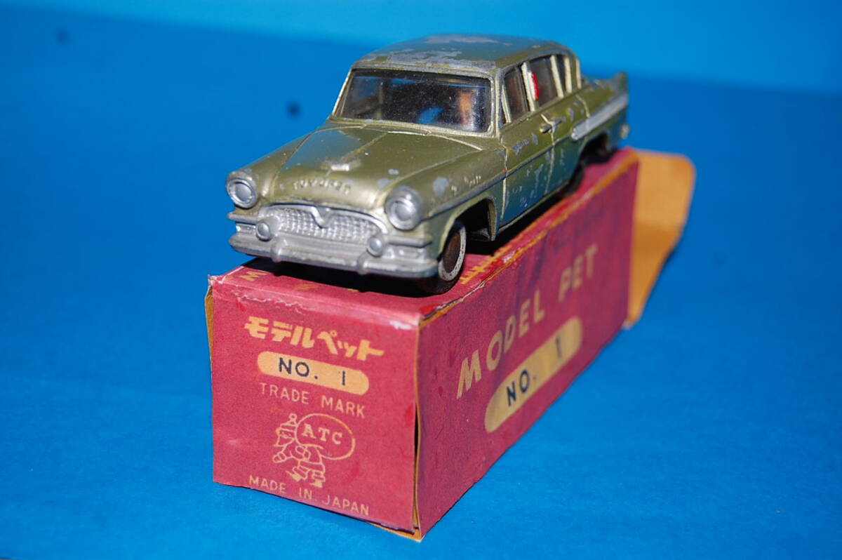  asahi toy factory Model Pet No.1 TOYOPET CROWN DX *1959 year 11 month sale * original domestic production minicar no. 1 number 