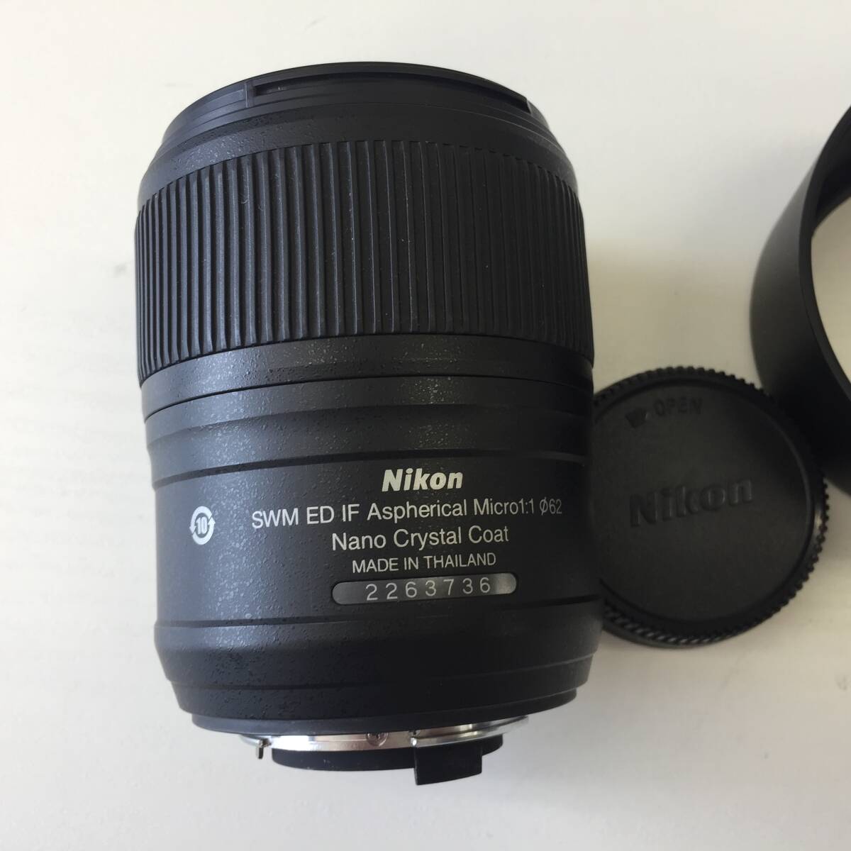 Nikon ニコン レンズ AF-S Micro NIKKOR 60mm F2.8G ED 動作確認済みの画像3