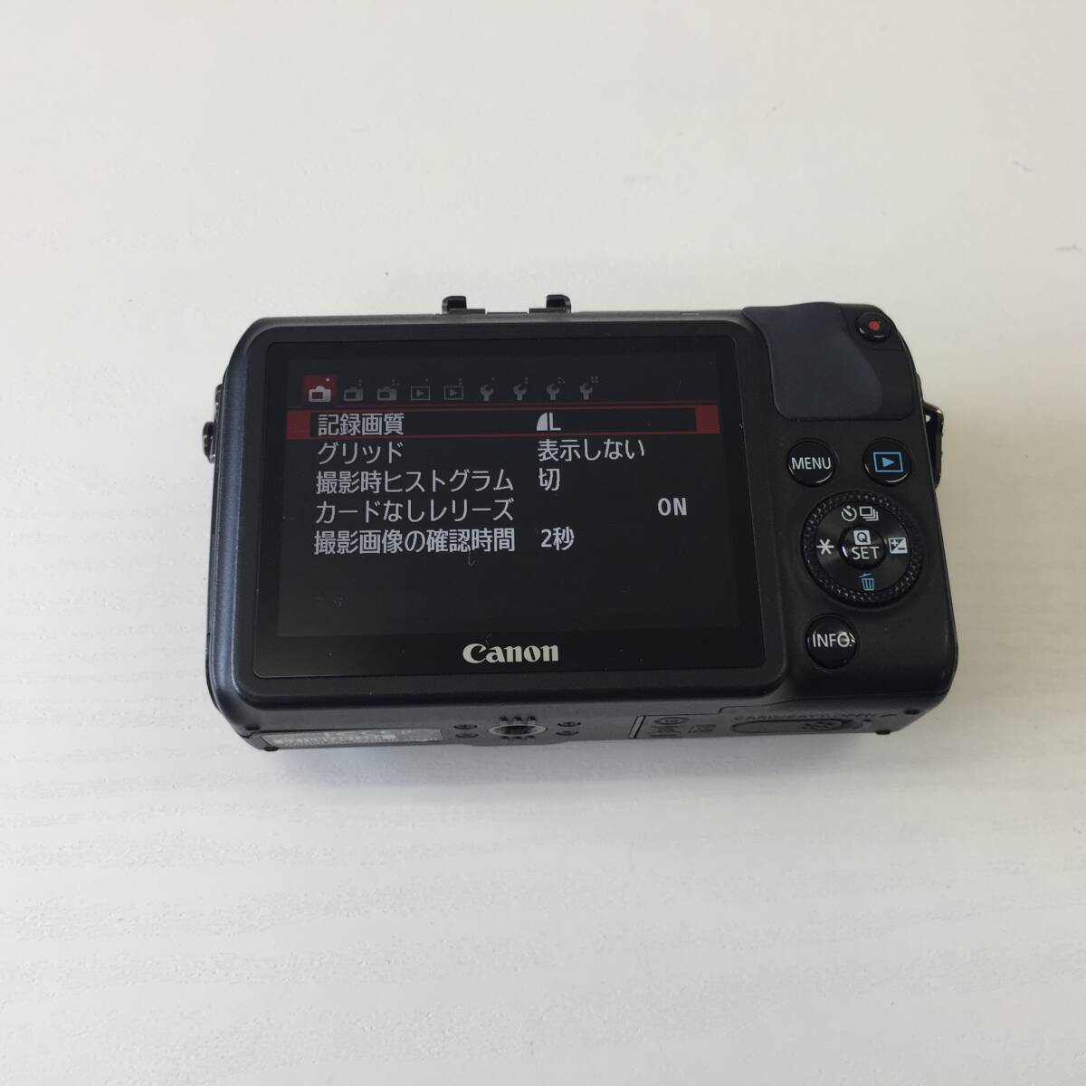 Canon キャノン デジタルカメラ EOS M ボディ ライト 90EX マウントアダプター EF-EOS M 動作確認済みの画像8