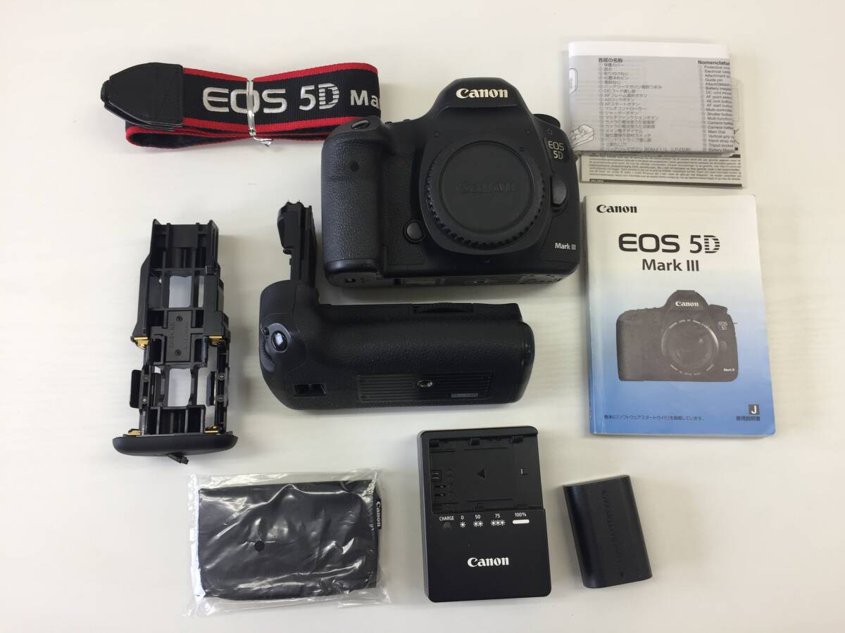 Canon キャノン EOS 5D Mark III ボディ ブラック デジタル一眼 動作確認済 #id0216の画像1