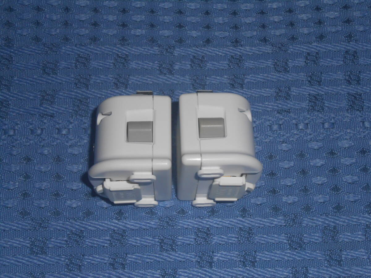 Wiiモーションプラス センサーアダプター(Wiiリモコン用)２個セット 白２個 RVL-026 任天堂 Nintendoの画像6