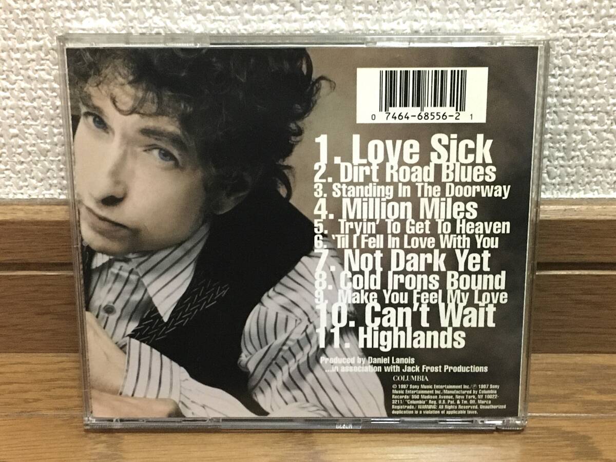 Bob Dylan / Time Out of Mind 名盤 1997年グラミー賞(最優秀アルバム賞)受賞 輸入盤(US盤 品番:CK68556) 廃盤 Daniel Lanois Brian Blade_画像2