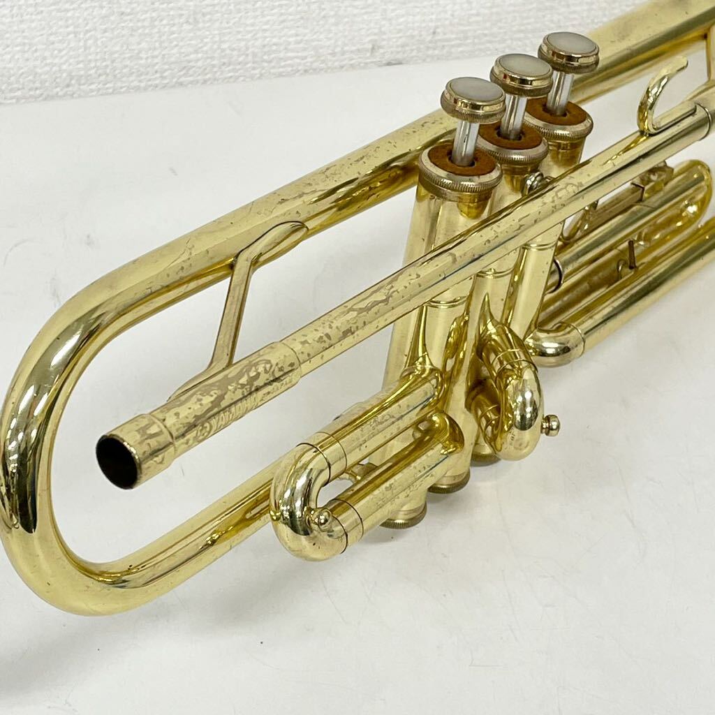 YAMAHA ヤマハ トランペット YTR-233 楽器 現状品 管楽器 金管楽器 ハードケース の画像4