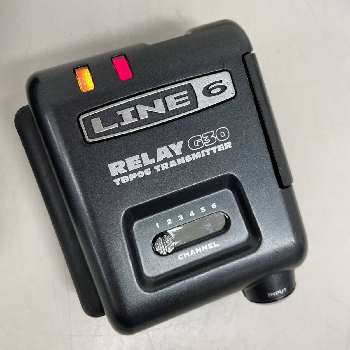 LINE6 RELAY G30 ライン6 ワイヤレスシステム RXS06 RECEIVER TBP06 TRANSMITTER 通電OK_画像5