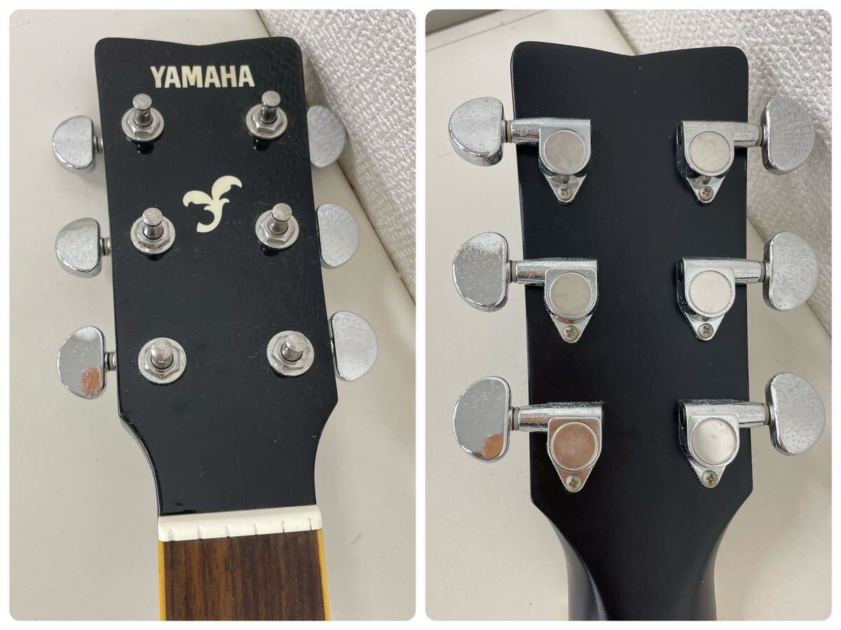 YAMAHA FG720S アコースティックギター ヤマハ製フォークギター ブルーグリーン青緑 弦楽器 現状品の画像3