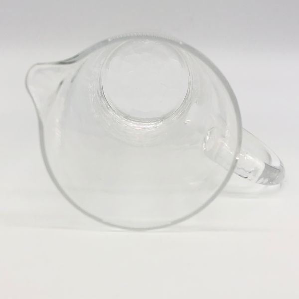 【21206】KITAICHI GLASS 水差し 北一硝子 小樽切子 ヒビ加工 ガラス工芸 コレクション インテリア 経年保管品 中古品 梱包60サイズの画像5