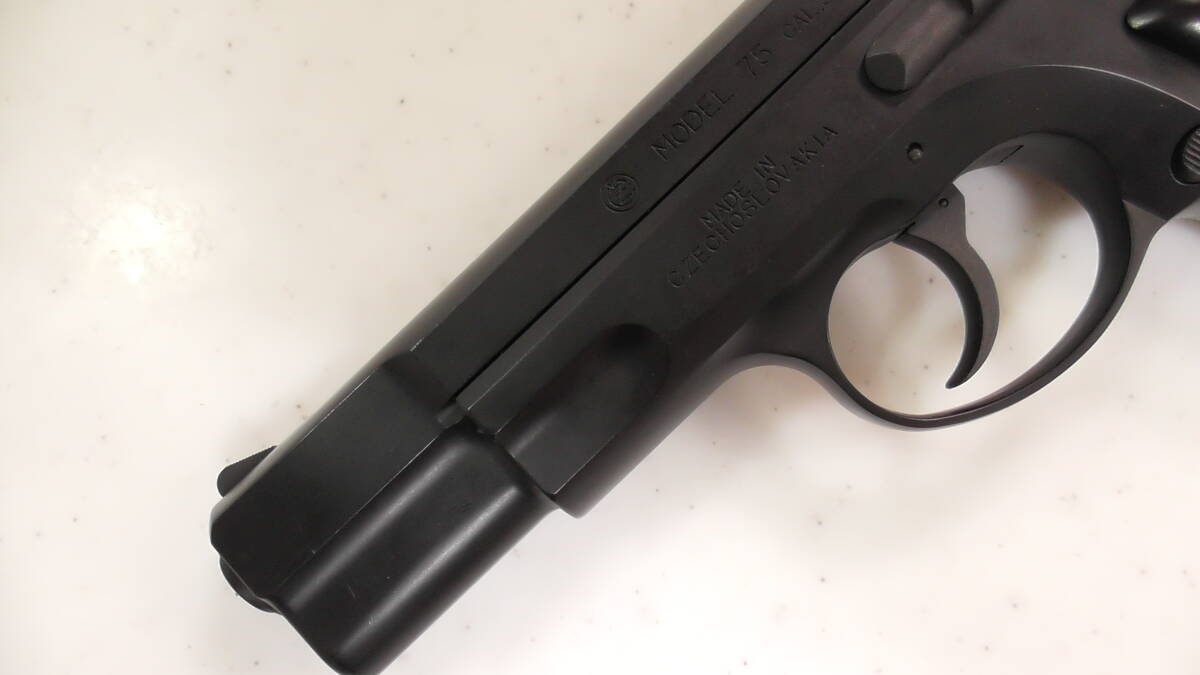 カート自動排莢 BB弾発射 マルシン純正アルミカート15発付き マルシン CZ75 ガスオペレーション 整備済み品_画像6