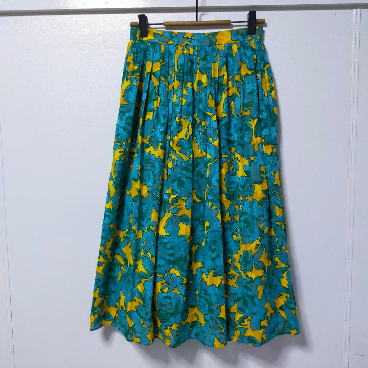美品】UNITEDARROWS カラフル フレアスカート レディース ロング 美品】UNITEDARROWS カラフル フレアスカート レディース ロング