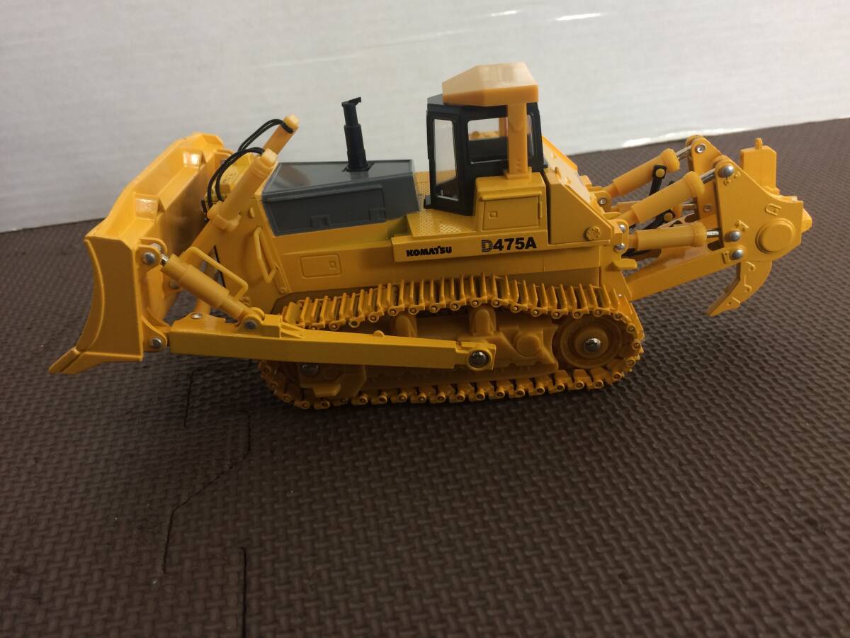 1/50 コマツ ブルドーザ KOMATSU BULLDOZER D475A ダイカストスケールモデル 建設車両 建機の画像6