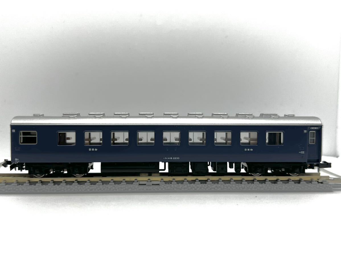 マイクロエース A1588国鉄10系客車 急行「鳥海」基本 7両セットより「スハネ16-2233」単品の画像5