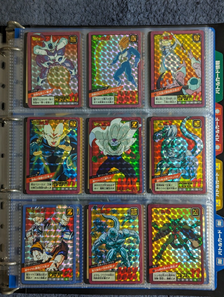 ドラゴンボール カードダス スーパーバトル パート1～17 キラコンプ 全102種+オマケ18枚 計120枚の画像3