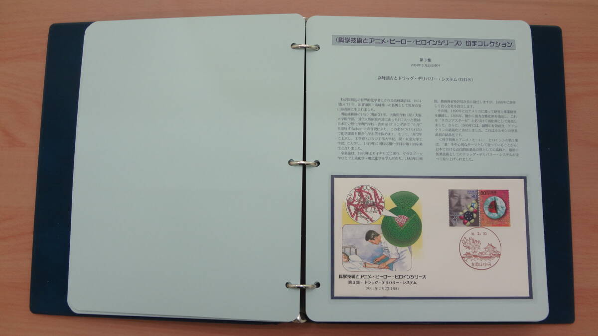 【723】アニメヒーローヒロイン・科学技術とアニメヒーローヒロインシリーズ切手コレクションの画像8