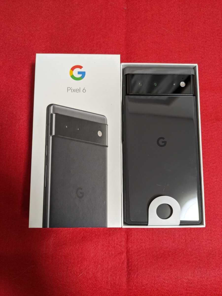 【新品未使用品】Pixel6 256GB (Stormy Black) 一括購入品 SIMフリーの画像1