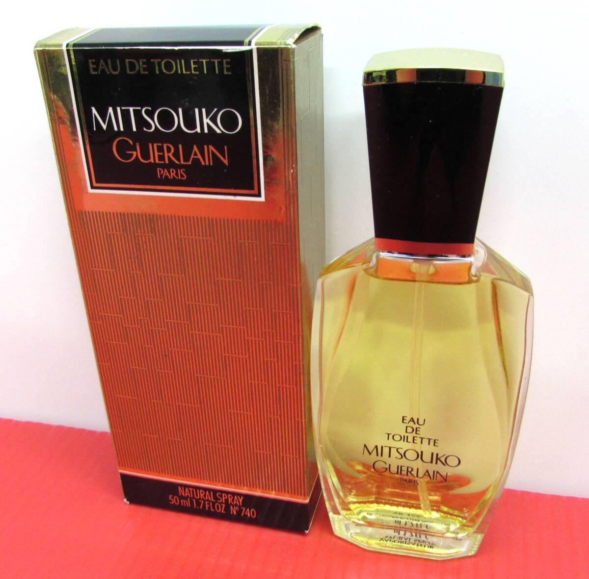 ほぼ満タン GUERLAIN ゲラン MITSOUKO ミツコ EAU DE TOILETTE オードトワレ 50ml 箱付き 香水_画像1