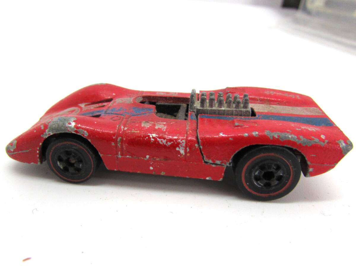 1円～ マテル MATTEL ホットウィール HOTWHEELS フェラーリ 312P FERRARI 1969 ミニカー 当時もの 現状品の画像5