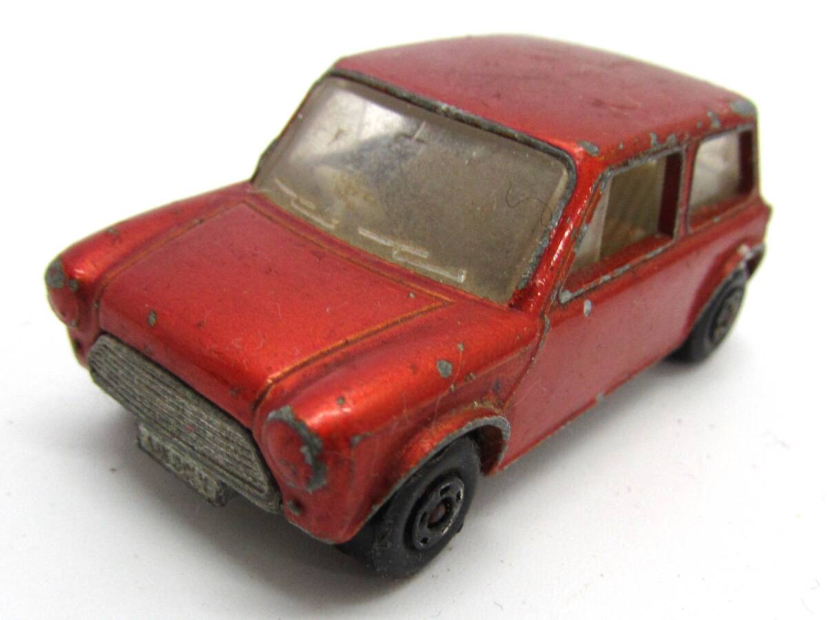 1円～ MATCHBOX マッチボックス No.29 レーシング・ミニ RACING MINI ミニクーパー 1970 レズニー ミニカー 当時もの 現状品の画像1