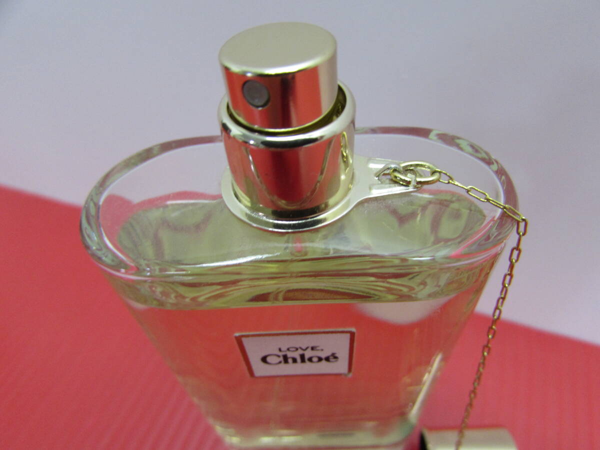 Chloe LOVE, クロエ オー フローラル オードトワレ EDT 75ｍL 残量約8～9割 香水_画像6