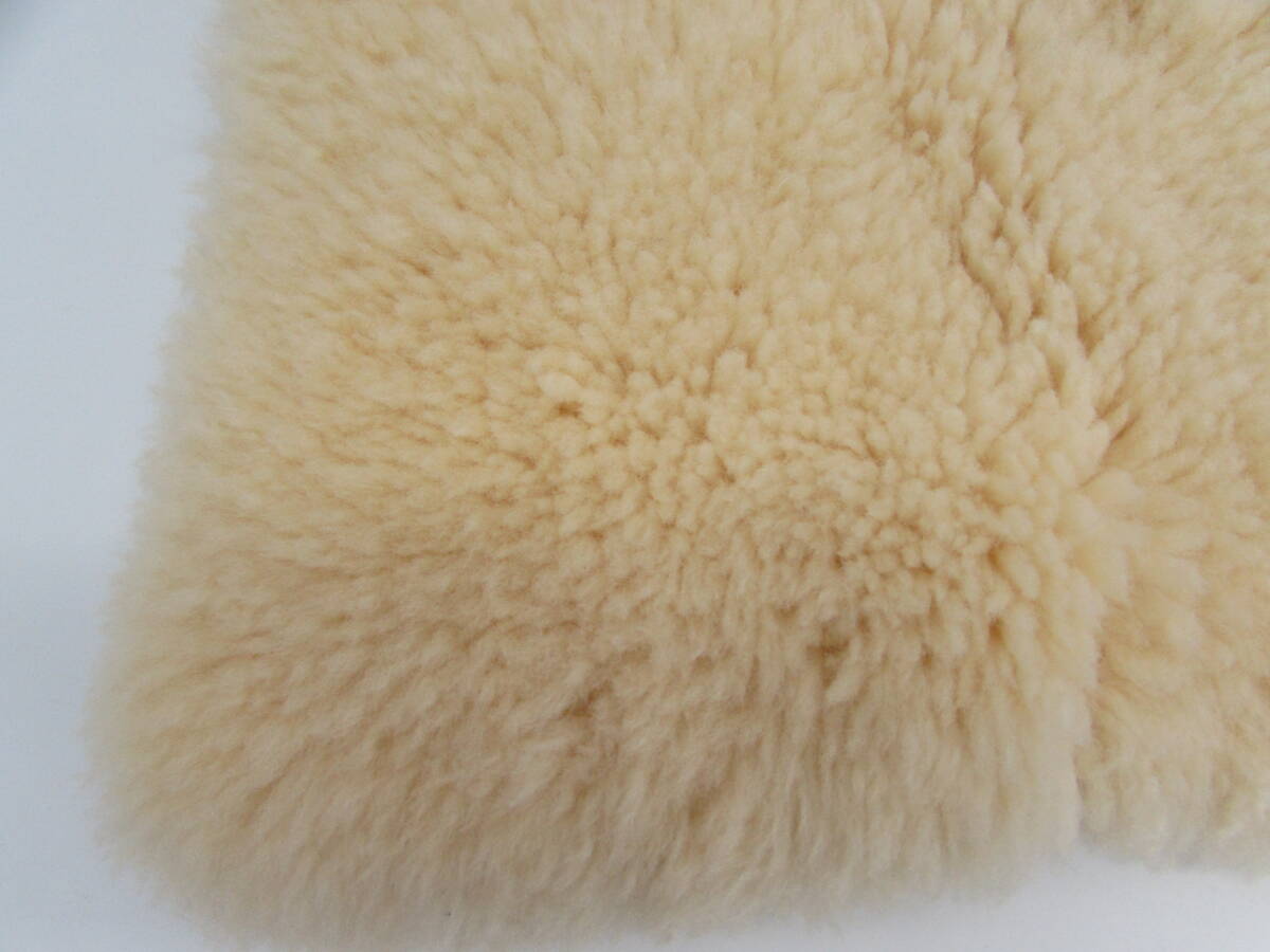 nitoliNITORI mouton zabuton seat cushion ivory size : approximately 36×36cm