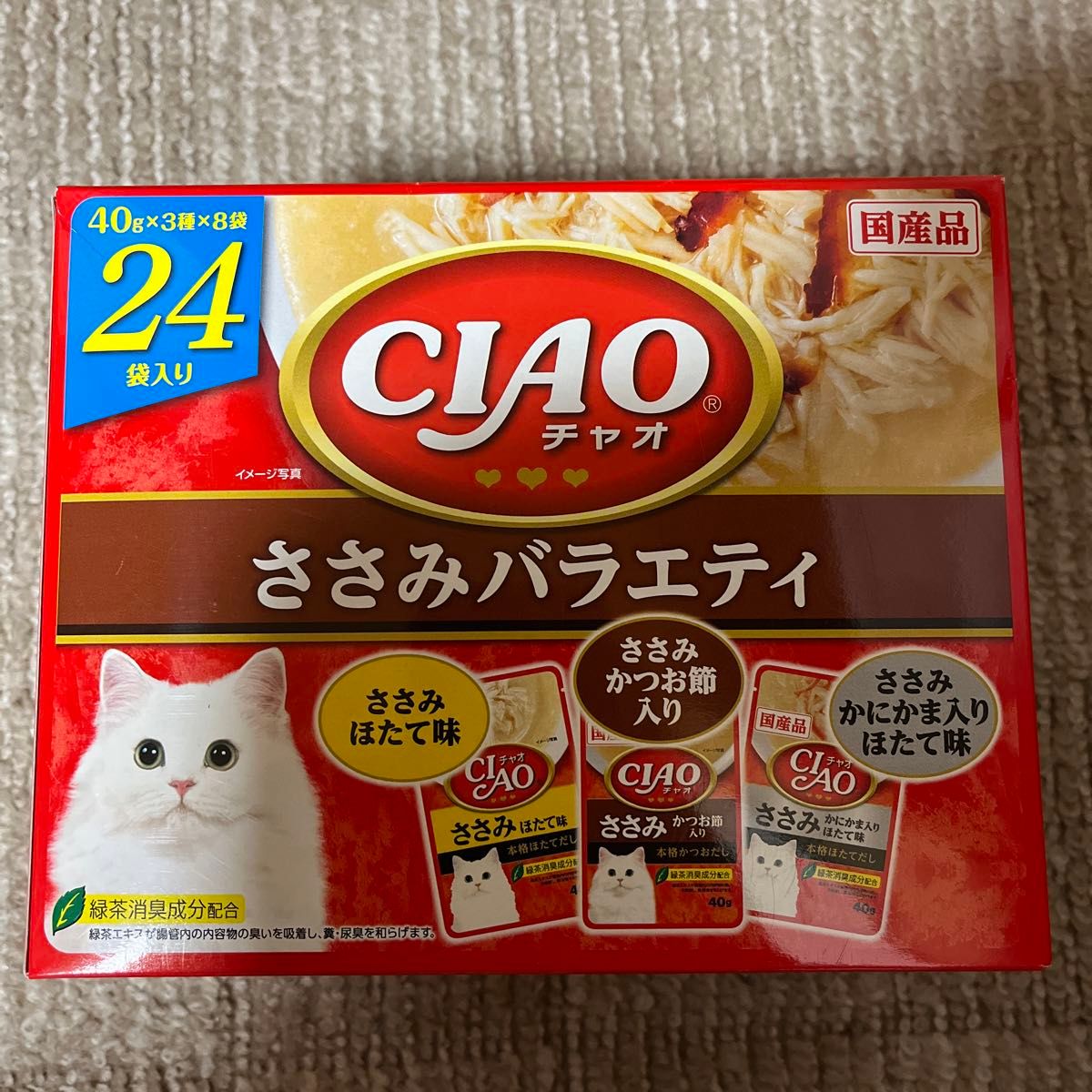 CIAO パウチ ささみバラエティ ( 40g*24袋入 )