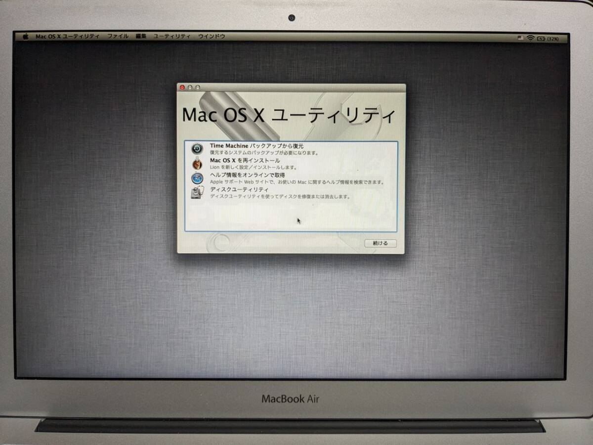 Mac Book Air A1369 ジャンク ストレージなし_画像7