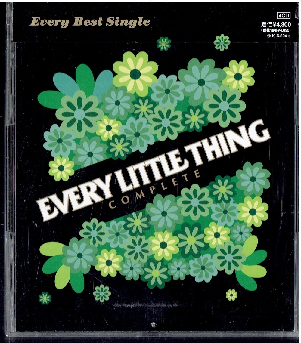 CD★Every Little Thing★Every Best Single ～COMPLETE～ 【4枚組 ステッカー付き 帯あり】 ベストの画像1