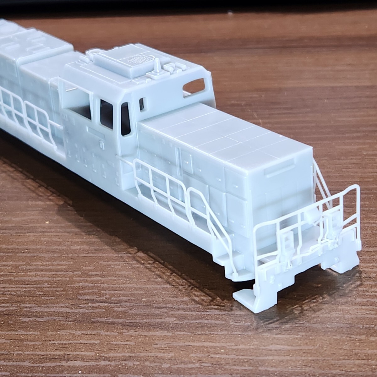 HO DD200 3Dプリント 試作品 ジャンク KATO TOMIX 16番 HOゲージ ディーゼル機関車 手すり一体 その1_画像3
