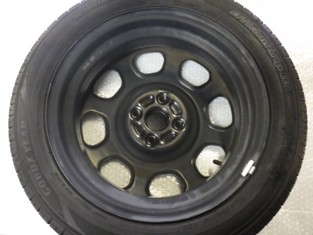 ★ハスラー G MR31S★1本 165/60R15 スズキ 純正 スチール 100 4H 54mm 15インチ 4.5J 中古 タイヤ ホイール 鉄チンの画像5