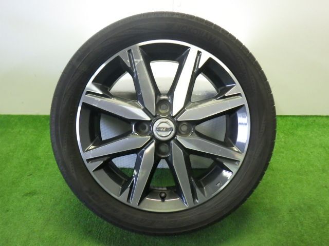 ★デイズルークス ハイウェイスター X B21A★1本 165/55R15 ニッサン 純正 アルミ 100 4H 15インチ 4.5J +46 中古 ホイールの画像1