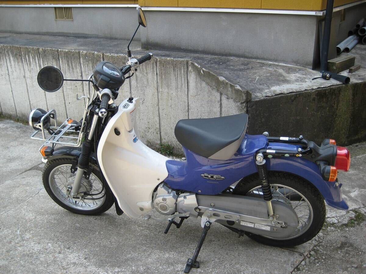 H559 バイク HONDA EBJ-JA07型 110cc 第二種原動機付自転車 SUPER CUB 車両本体 ※引き取り限定(秋田県秋田市)の画像1