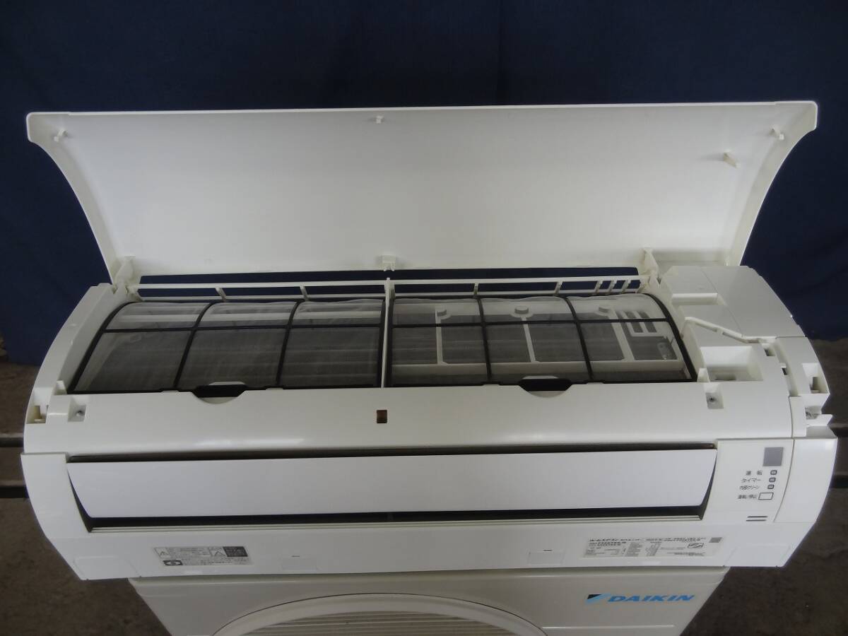 H594 ルームエアコン F22XTES-W 2020年製 DAIKIN ダイキン ガス抜き済み C004921の画像6