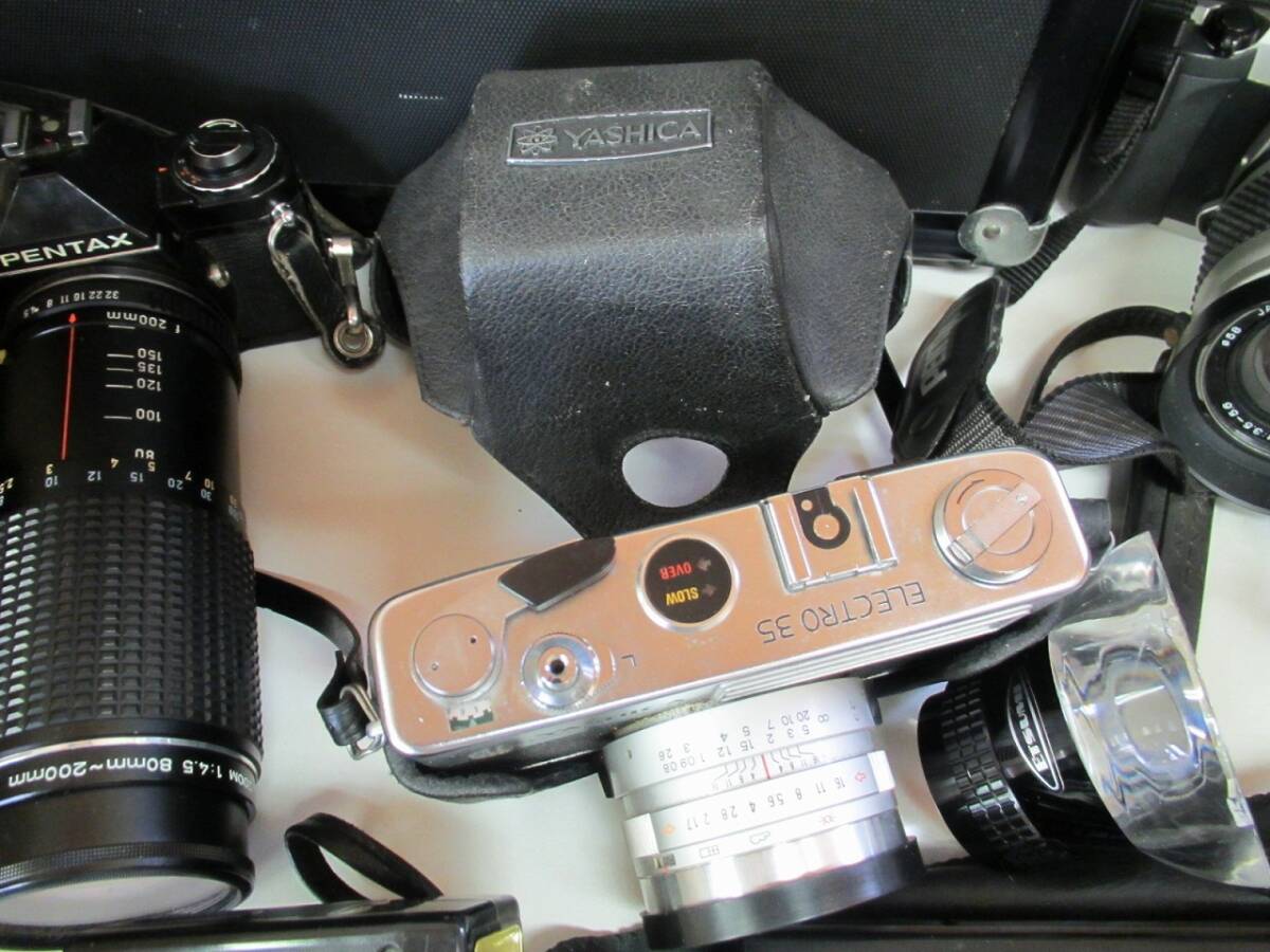 T1000 カメラ ビデオカメラ まとめて 一眼 フィルム レンズ PENTAX CASIO MINOLTAの画像4