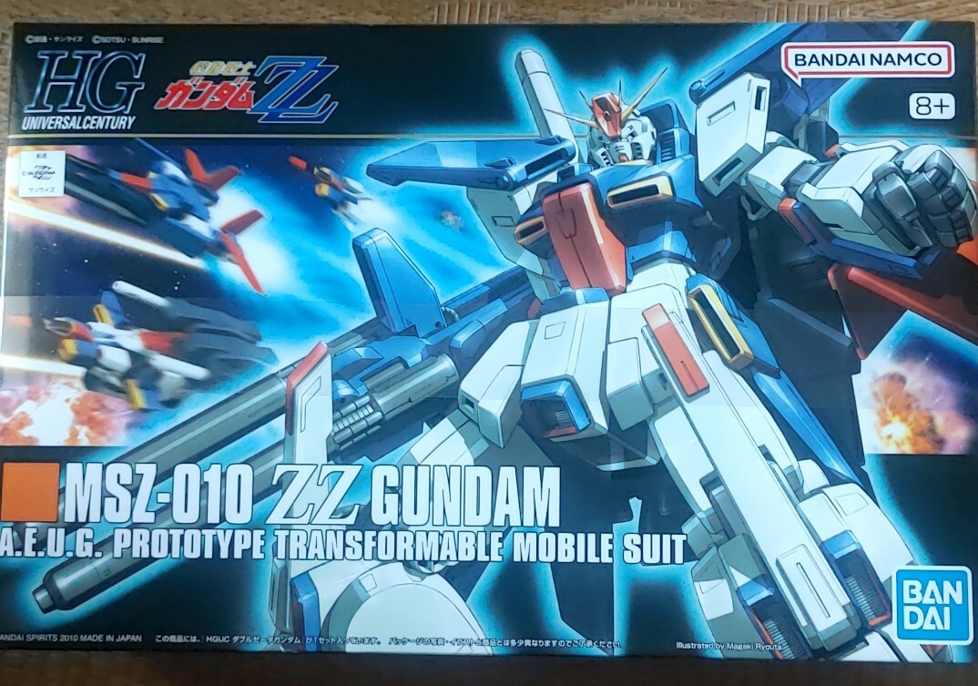 HG 1/144 MSZ-010 двойной ze-ta Gundam (HGUC 111 Mobile Suit Gundam ZZ 2095912)