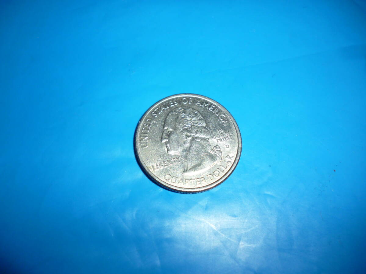 アメリカ クォーター ２５セント硬貨 ルイジアナ州 流通品の画像2