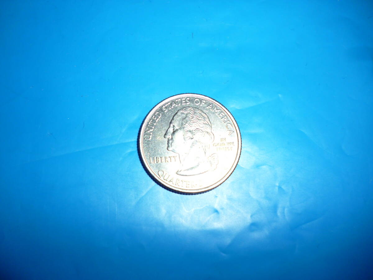 アメリカ クォーター ２５セント硬貨 オレゴン州 流通品の画像2