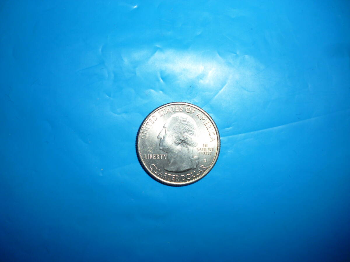 アメリカ クォーター ２５セント硬貨③  NATIONAL PARK シリーズ CHICKASAW 流通品の画像2