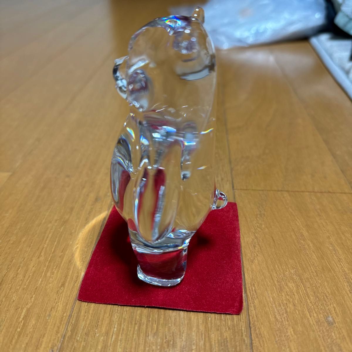 バカラ フィギュリン くまモン 11cm 置物 インテリア クリア バカラ フィギュリン くまモン 11cm 置物 インテリア クリア