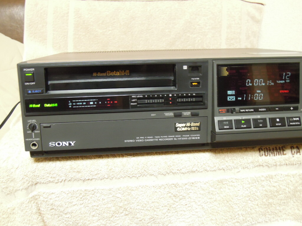 SONY スーパーハイバンドベータ SL-HF3000 動作美品の画像1