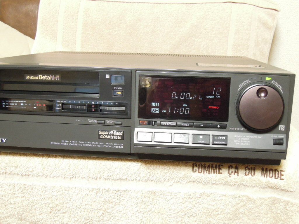 SONY スーパーハイバンドベータ SL-HF3000 動作美品の画像2