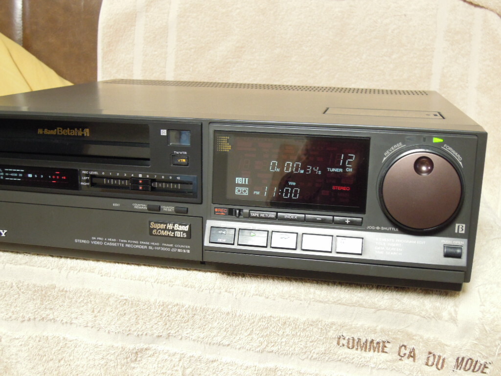 SONY　スーパーハイバンドベータ　SL-HF3000 動作美品_画像2