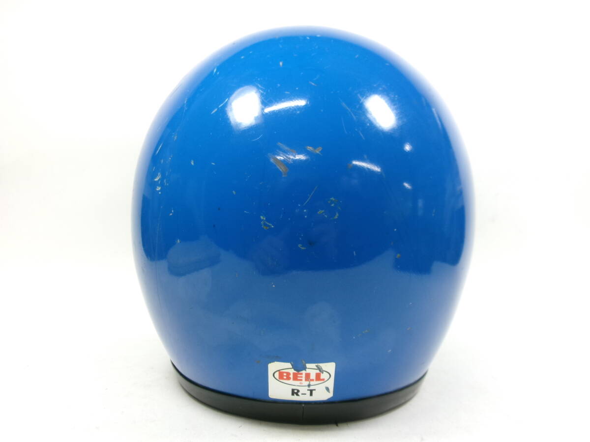 最安プラン R-T BELL 70s 最初期! 青 目深加工済 3/8 7 ジェットヘルメット オートバイ