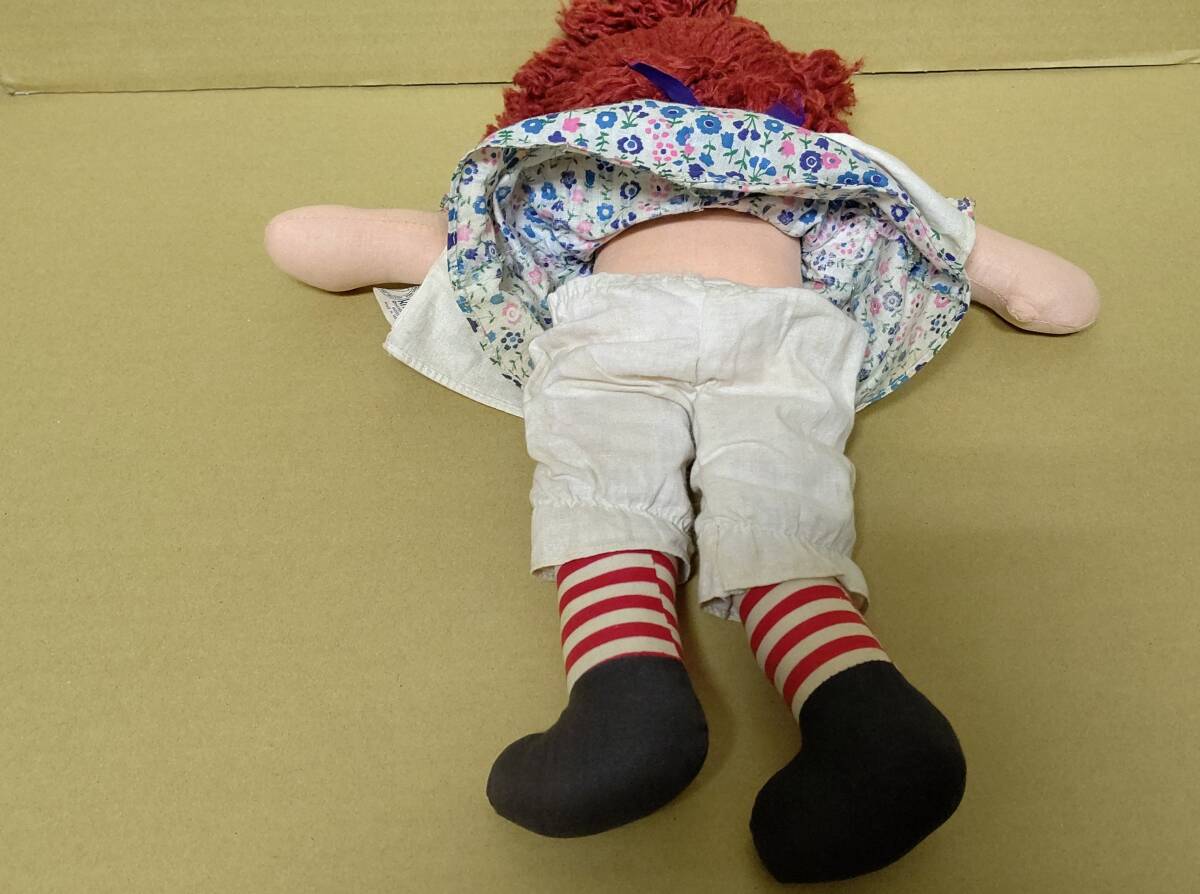 ☆ラガディアン ニッカーボッカー社 knicker bocker RAGGEDY ANN 人形ぬいぐるみ玩具 ラガディ アン カントリー雑貨アメリカ ドール_画像5